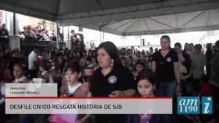 preview picture of video 'Desfile cívico resgata história de São João Batista'