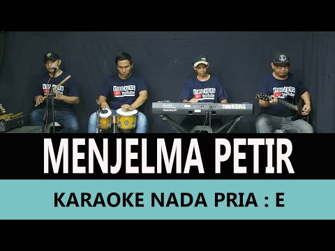 KARAOKE MENJELMA PETIR NADA PRIA  ( ERIE SUZAN )