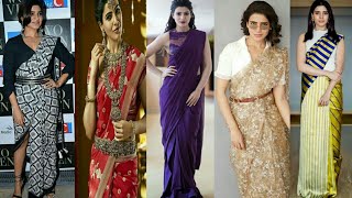Download lagu SAREE DESIGNS INSPIRED BY SAMANTHA (actress) || SAMANTHA SAREES 2019  COLLECTION mp3