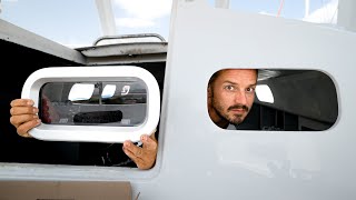 Keeping the ocean out: Portlights & Hatches installation | Step 454