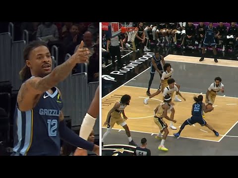 Ja Morant Shows Off New Celebration & Filthy Handles 🤯