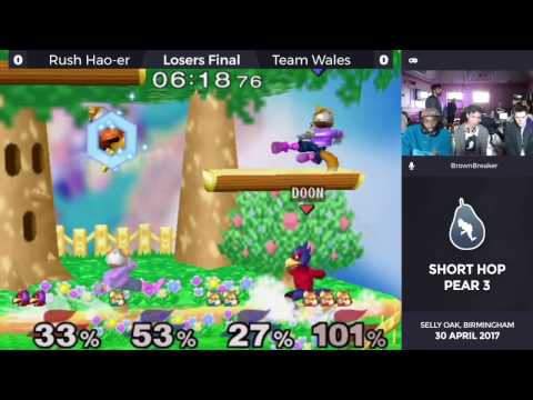 Short Hop Pear 3 Doubles - Grand Finals - Hao + MNOLTH vs Frenzy + Baconhands