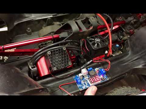 40mm R/C fans at 13.4V