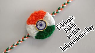 Indian Tricolour Rakhi | DIY | Independence Day Special Craft | Handmade Rakhi