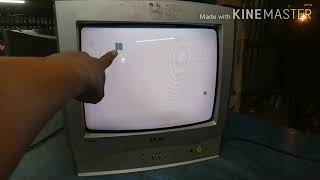 AKAI 14 inch CRT TV. AV MODE LOCKED PROBLEM,