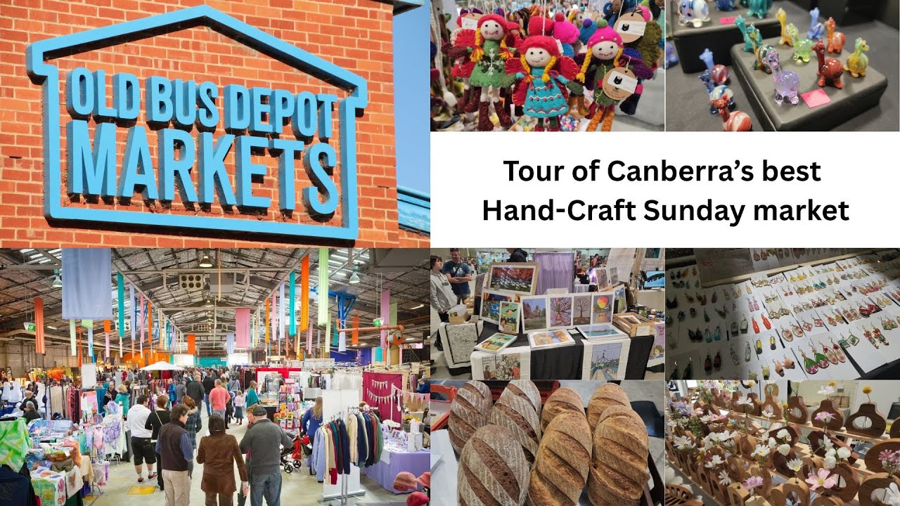 Embark on a virtual tour across Old Bus Depot Markets.