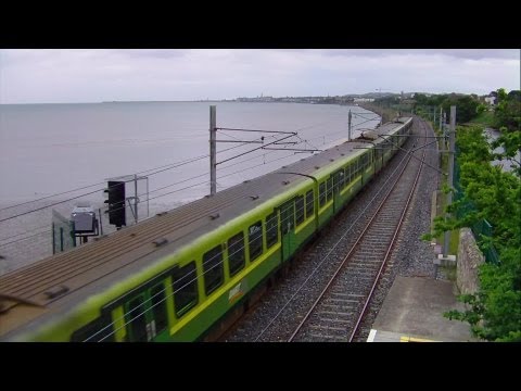Dart Train number 8115 - Booterstown Station, Dublin