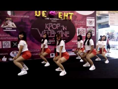 [170219] Lavanya Crew - Wiggle  Wiggle ( Cover Hello Venus ) at Mangdu Square