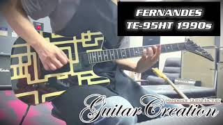 Video thumbnail for FERNANDES TE-95HT 1990年代製【HOTEI MODEL後期】~Legend Sound~ 3.47kg by Guitar Creation