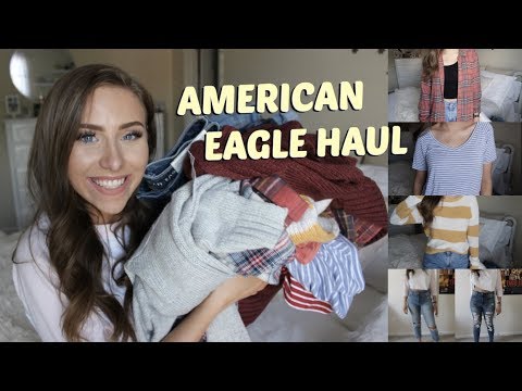 American Eagle Back To School Try On Haul | Back To School Series Ep. 1
