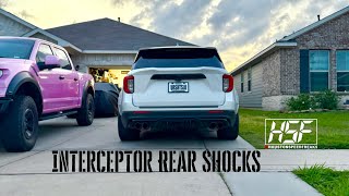 Explorer ST Interceptor Rear Shock Install