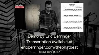 Face to Face - Middling Around Drum Groove Breakdown by Eric Berringer