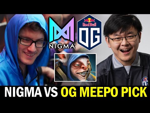 Wombo Combo vs Pos1 MEEPO — NIGMA vs OG Dota2