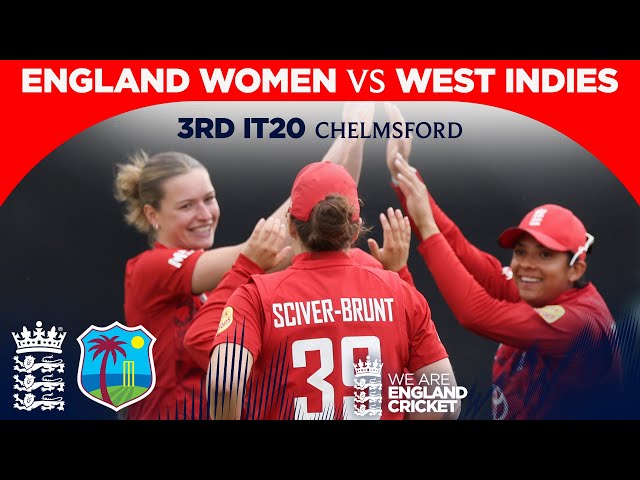 Knight 6️⃣6️⃣ And Bell’s Class | Highlights – England v West Indies | 3rd Women’s Vitality IT20 2025