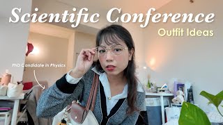 how to look polished and professional in scientific conferences | outfit ideas & tips 🤍