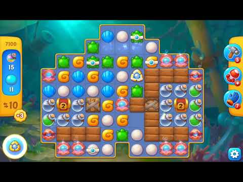 Fishdom 2021 - Level 7100   #playrix #fishdom #gaming
