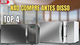 4 MELHORES Micro Ondas de 34 LITROS em 2026: Qual Micro Ondas COMPRAR?