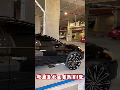 Enormous Rims On Nissan Altima #builtnotboughtwithtre @builtnotboughtwithtre