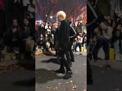 181109 홍대 버스킹 디오비 직캠 : 엑소(EXO) - 전야(The Eve) (前夜) cover.