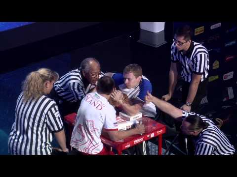 Disabled 60kg man left hand semi final - Worlds 2013