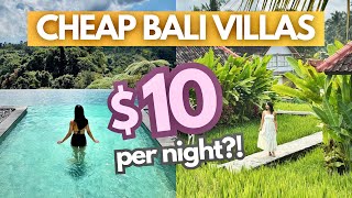 Top 5 CHEAP Paradise Villas in Bali 2026 (w/ Prices!) • Ubud, Canggu, Seminyak • Budget Travel Guide
