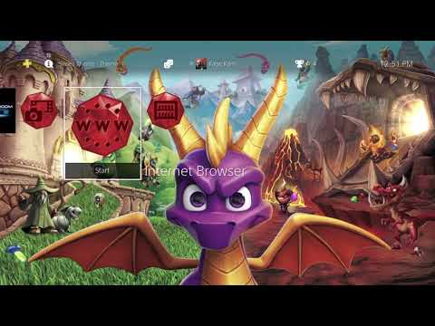 Spyro Reignited Trilogy Fiery Return Dynamic Theme