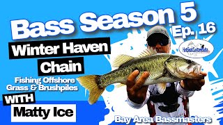 Winter Haven Chain Bass Tournament Fishing Offshore Grass & Brushpiles