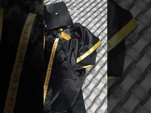 Kids Graduation Gown with Cap