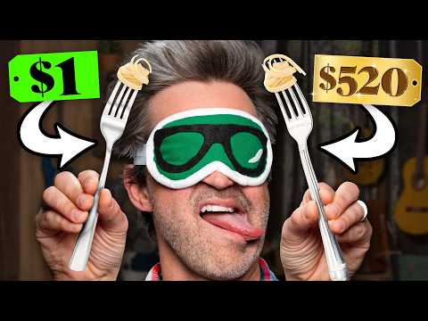 Tasting Cheap Vs. Expensive Products