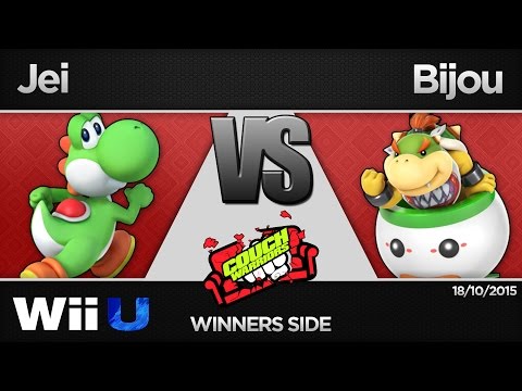 Couchwarriors Ranbat October: Jei (Yoshi) vs Bijou (Bowser Jr.)  - (WR3) - Smash 4 Singles