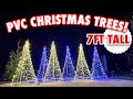 EASY PVC CHRISTMAS TREES TUTORIAL