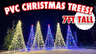 EASY PVC CHRISTMAS TREES - TUTORIAL