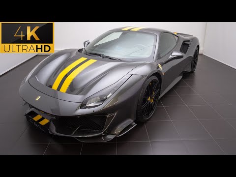 FERRARI 488 PISTA (FULL CARBON SPEC) - Sound, Interior & Exterior in Detail