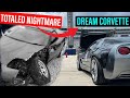 SKETCHY TOTALED Corvette Becomes a WIDE BODY Dream Car