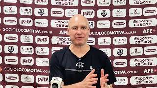 Entrevista Coletiva: Rogério Corrêa - Amazonas 1 x 2 Ferroviária - Série C - Rodada 8