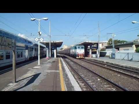 E655.206 sul TC 57102 Frosinone - Chiasso Smistamento, in partenza da Roma Tuscolana