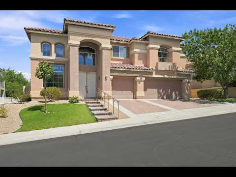 MOVE-IN READY 2-STORY 5-BEDROOM HOME IN GATED COMMUNITY IN SEVEN HILLS - HENDERSON! property video