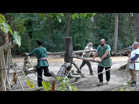 Guédelon - Comment construit on un château ? deuxième partie. Septembre 2023