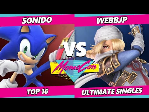 MomoCon 2023 - Sonido (Sonic) Vs. WebbJP (Sheik) Smash Ultimate - SSBU