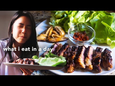 what i eat in a day (casual)