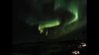 preview picture of video 'Aurora borealis Abisko (sweden) 22/11/2014 - Aurores boréales Abisko (Suède)'