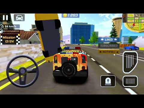 Police drift car driving simulator - 3D car driving games #13- Android gameplay - YouTube