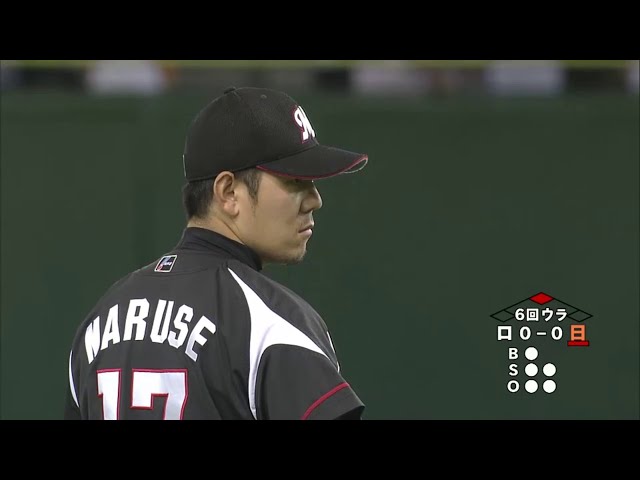【6回裏】マリーンズ先発・成瀬 6回まで5安打無失点の粘投!! 2014/8/31 F-M