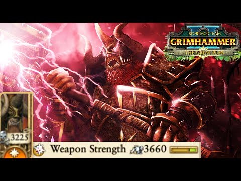 The HARDEST HITTING One Man Doomstack in SFO Grimhammer Campaign - Total War Warhammer 2