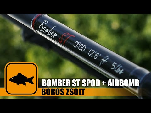 Boros Zsolt - Prologic Bomber ST Spod horgászbot és Prologic Airbomb etetőrakéta