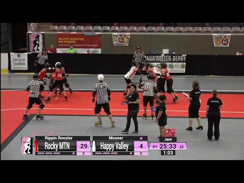 2018 WFTDA Continental Cup - NA West Game 7: Rocky Mountain Rollergirls v Happy Valley Derby Darlins