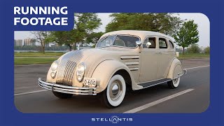 Stellantis North America 1934 Chrysler Airflow Running Footage