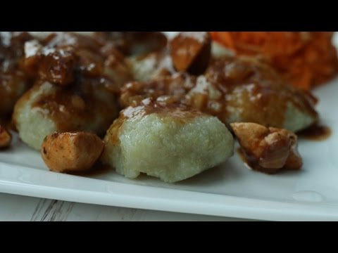 Grated potato dumplings - quick recipe