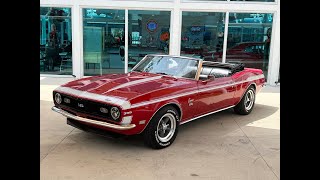 Video Thumbnail for 1968 Chevrolet Camaro SS