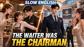 The Poor Waiter Was the Chairman! Slow English (A2)